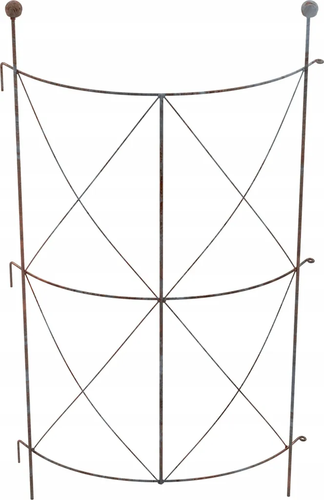 Support de Fleur 90cm en Bois - Structure Pergola Durable pour Terrasse - 3