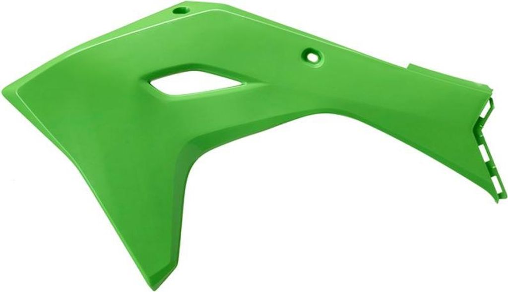 POLISPORT Kühlerseitenteile grün für Kawasaki KX