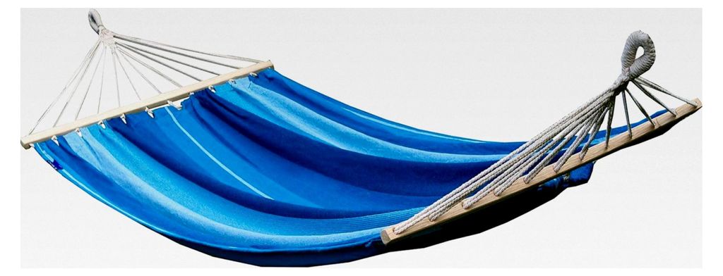 Hängematte aus Baumwolle XXL 220 x 160 für 2 Personen, Tragfähigkeit bis 200 kg