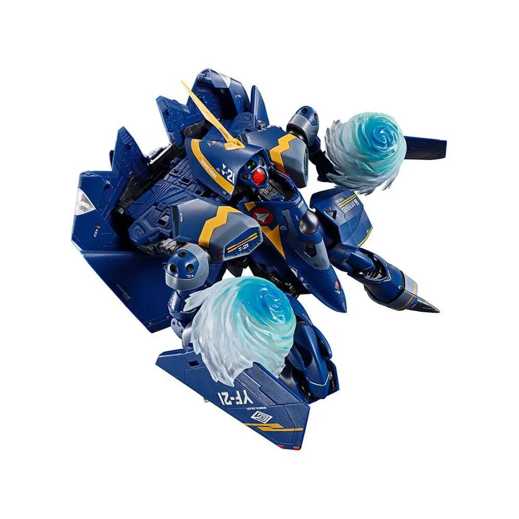 Figurine Transformable YF-21 Macross Plus DX Chogokin Guld Goa Bowman