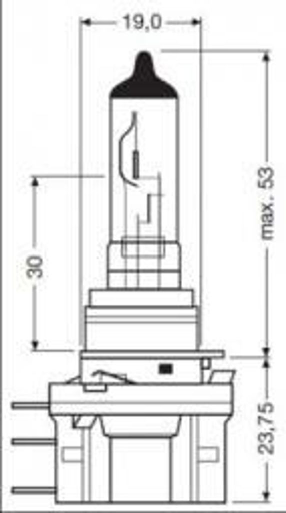 Osram Glühlampe, Fernscheinwerfer  64176 Produktbild 