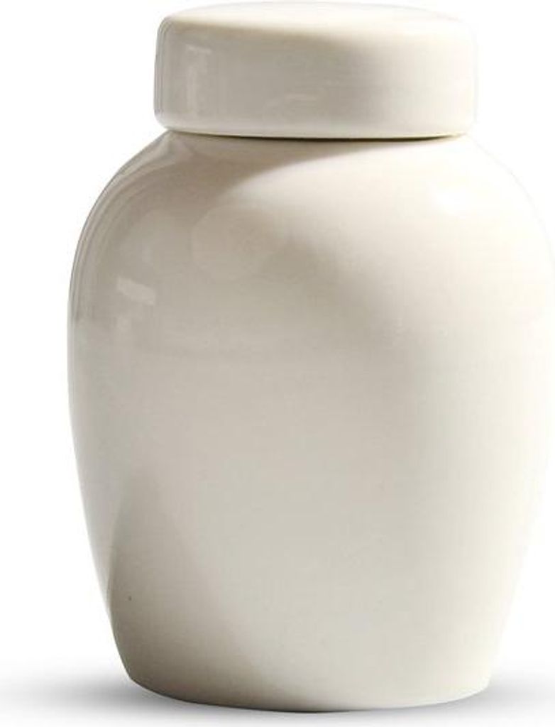 Mini urna grobowa 30 ML - Biała mini urna na prochy Zdjęcie produktu 