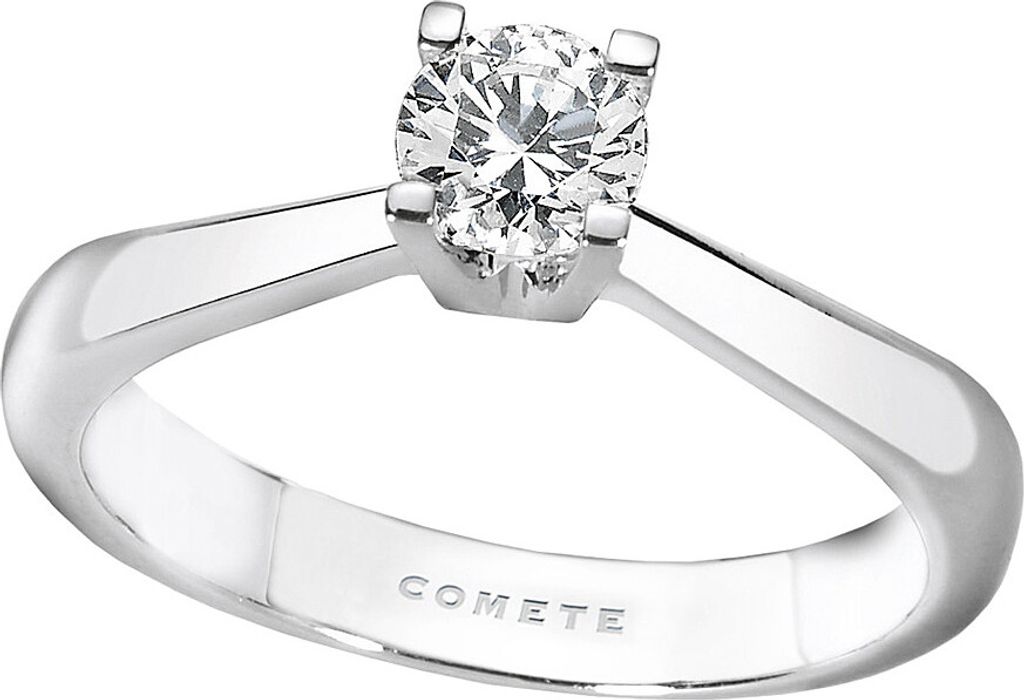 Fingerringen Solitär-Ring Comete Weiß Maßgeschneidert Kollektion Prestige - frau