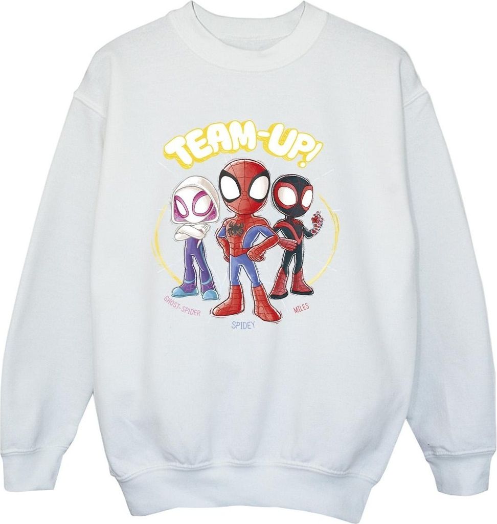 Marvel - "Spidey And His Amazing Friends" Sweatshirt für Jungen BI33418 (104) (Weiß)