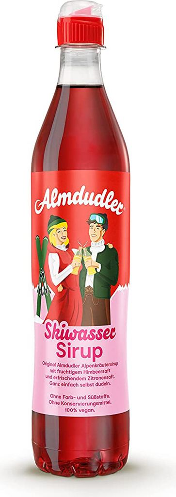 Almdudler Skiwasser Sirup 700ml Produktbild 