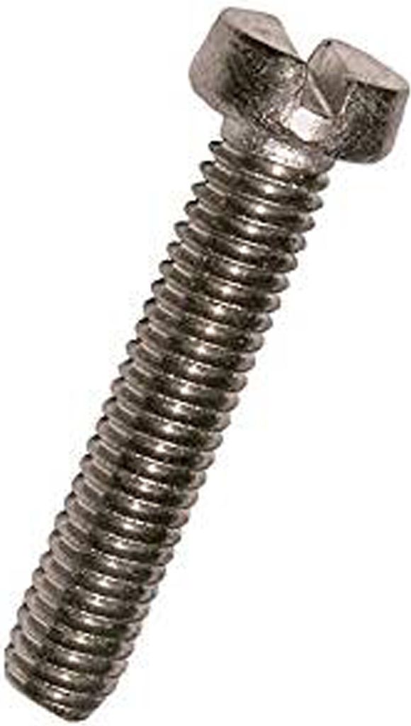 Dresselhaus WGR 3302, Schraube, Edelstahl, M6, Schlitz, Metallisch, 2 cm
