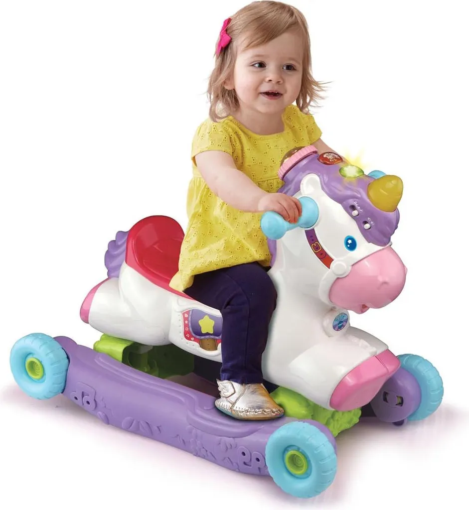 VTech Vtech Hobbel & Game Licorne : jouet bascule et éducatif interactif