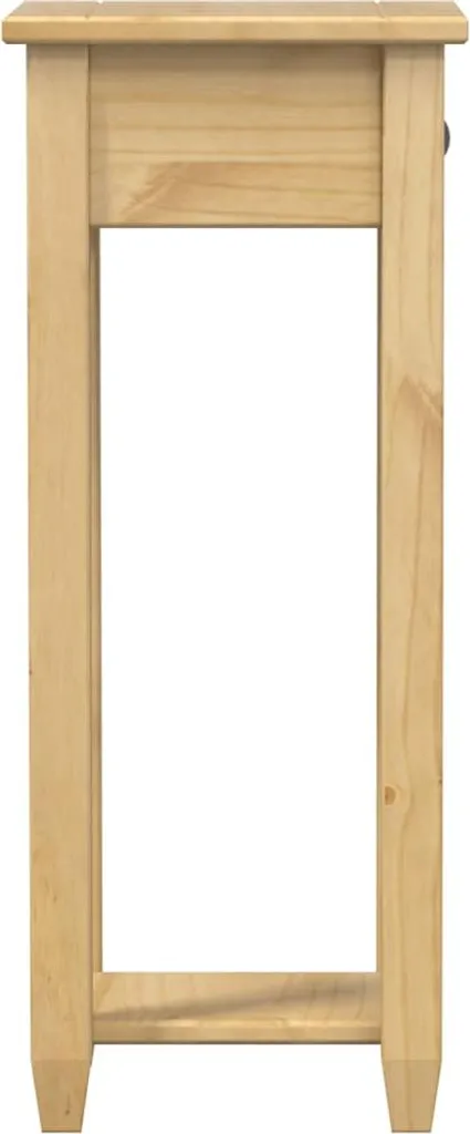 Support fleurs 73 cm en bois de pin massif avec structure stable carrée - 5