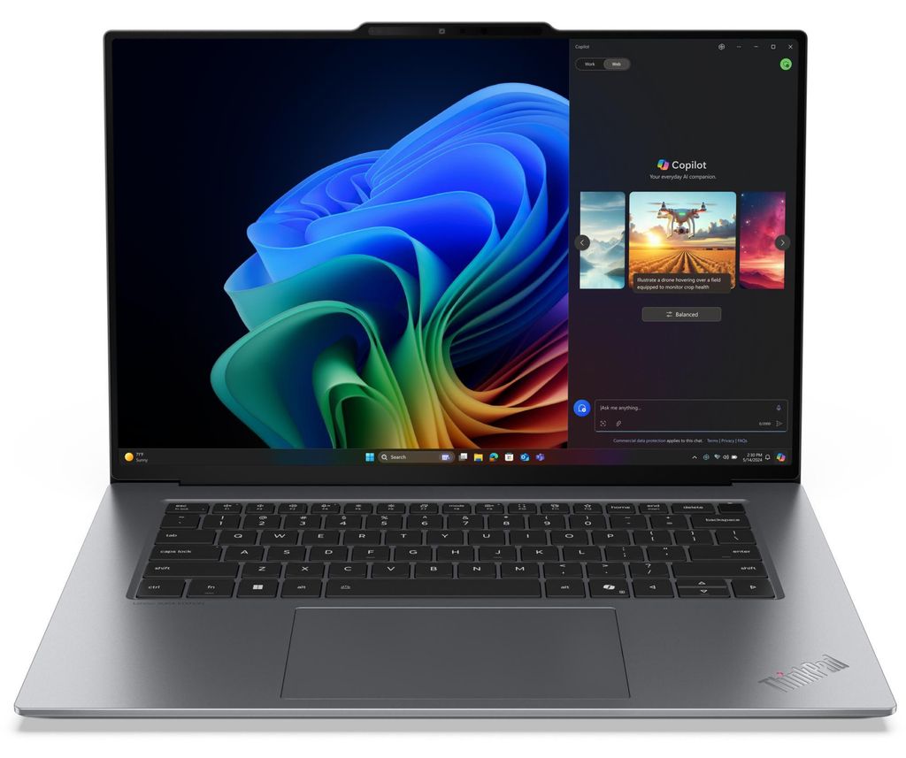 Lenovo ThinkPad X9-15 Gen 1 21Q6001MGE 38,9 cm (15,3 Zoll) Copilot+ PC Notebook - 2.8K - Intel Core Ultra 7 258V - Intel Evo-Plattform - 32 GB - 1 ...