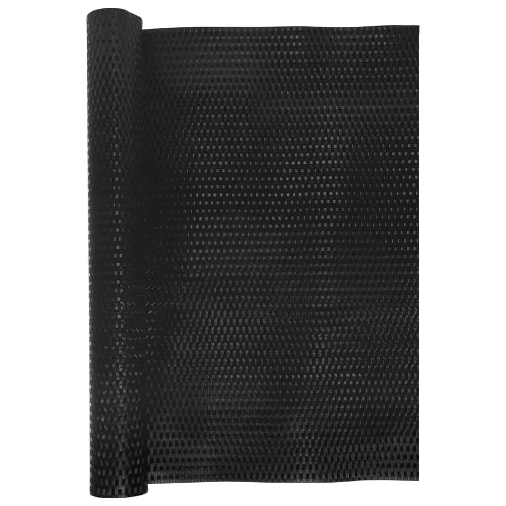vidaXL Pare-vue de balcon noir 500x90 cm en polyrotin tressé