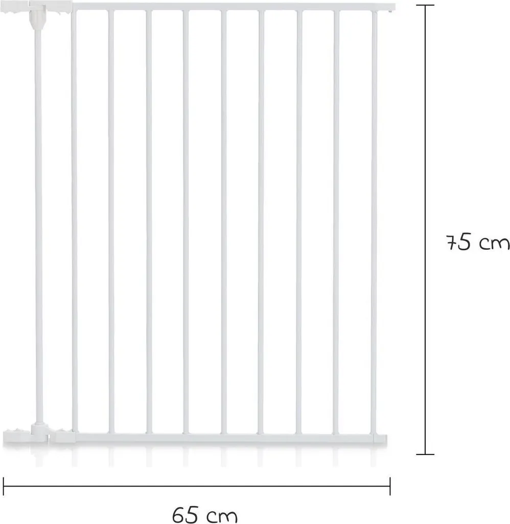 Rallonge de barrière Fillikid 65 cm : la solution pour ouvertures larges - 4