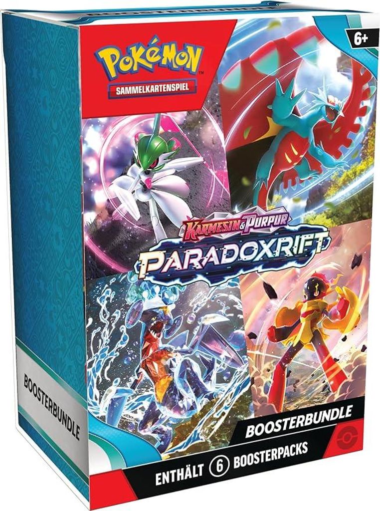 Pokémon-Sammelkartenspiel: Boosterbundle Karmesin & Purpur Produktbild 