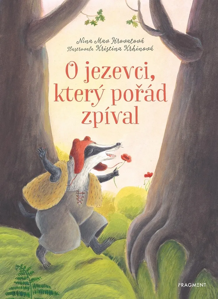Album jeunesse illustré O jezevci který pořád zpíval pour enfants 4 ans
