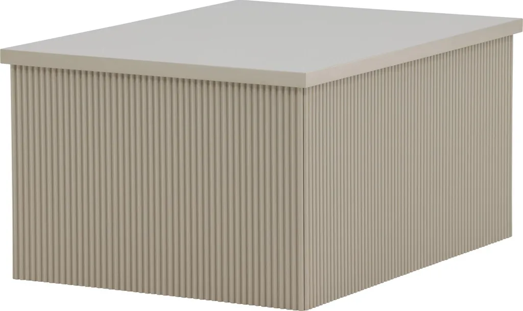 Table d'Appoint Lenox Beige - Guéridon Décoratif Style Scandinave Chic - 8