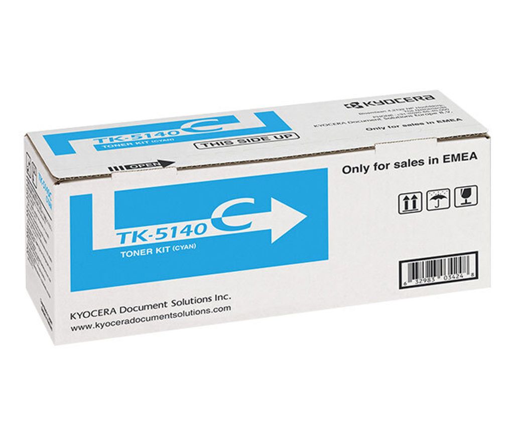 KYOCERA TK-5140C, 5000 strany, Azúrová, 1 kusov Obrázok produktu 