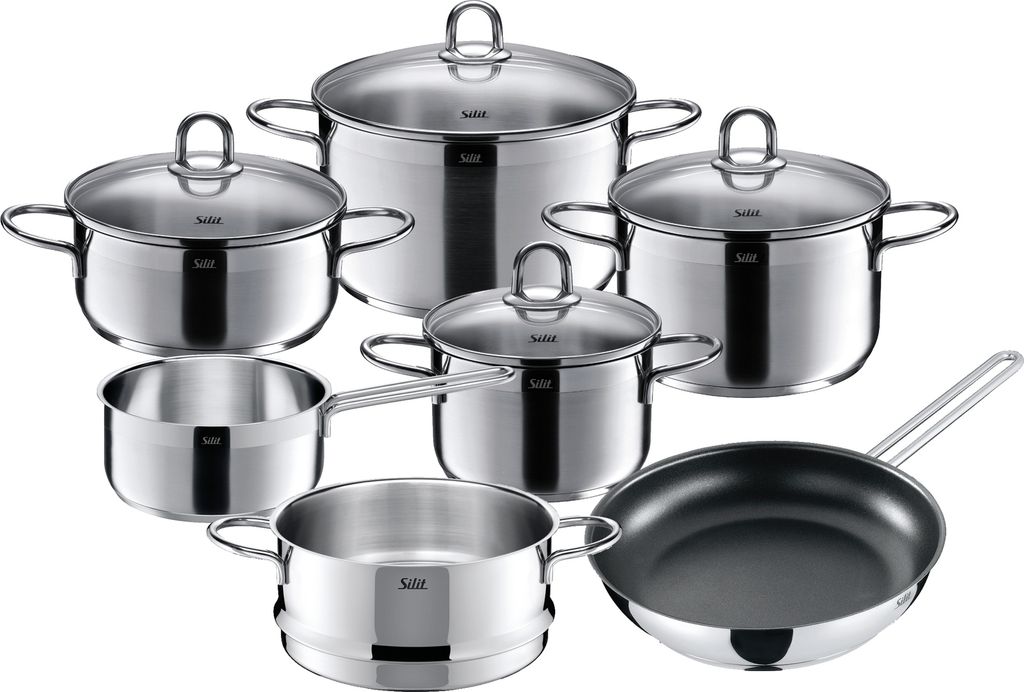 Silit Diamant Kochgeschirr-Set, 7-teilig 3201112251 Immagine del prodotto 