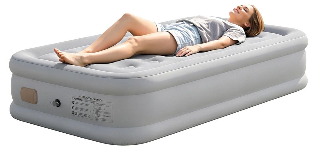Matelas gonflable pour 1 personne, lit gonflable Image du produit 