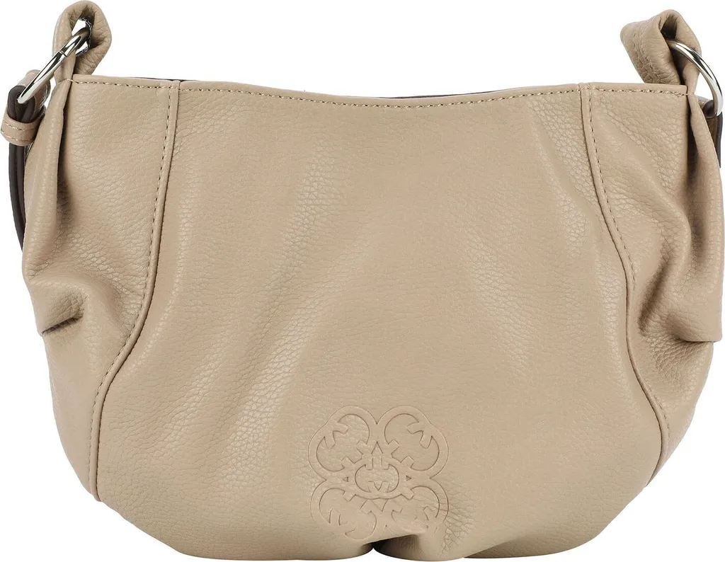 Gerry Weber Smooth Shoulder Bag Taupe - Borsa Donna Trendy Grigio