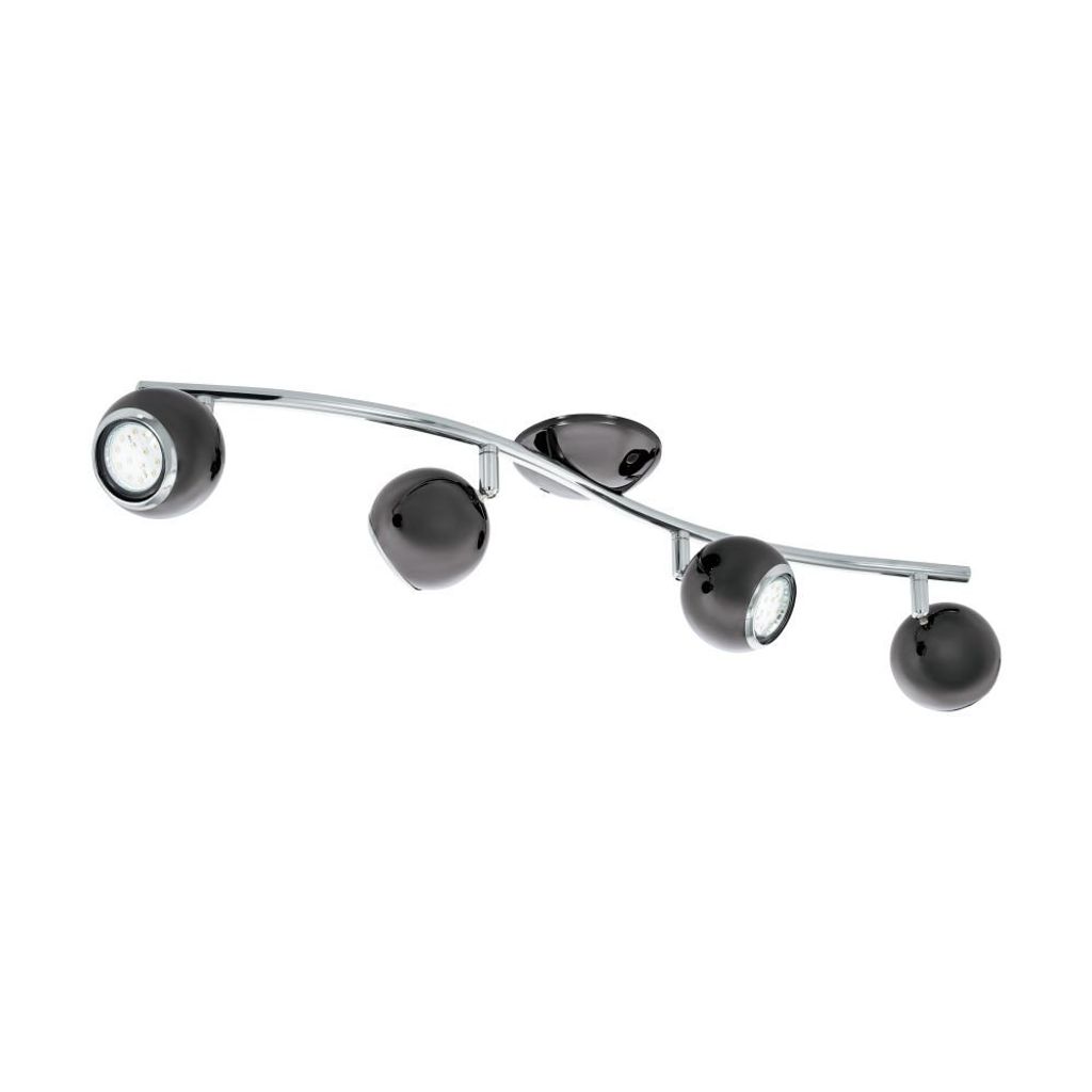 EGlO Bimeda LED barra da soffitto in nichel, quattro Immagine del prodotto 