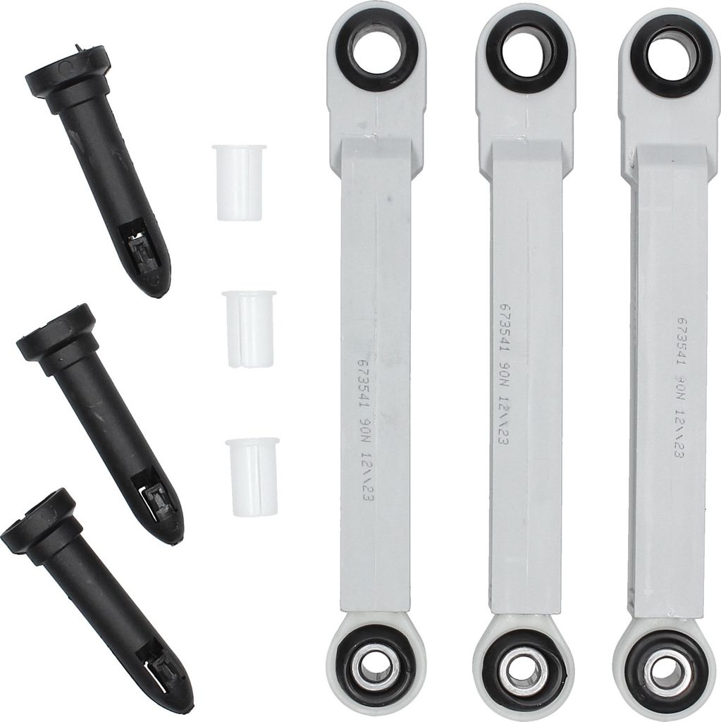 Stoßdämpfer Dämpfer Schwingungsdämfer Waschmaschine Waschgerät ALTERNATIV Bosch Siemens 00742719 742719 mit 8mm/14mm Bohrung mit Reduzierhüls...