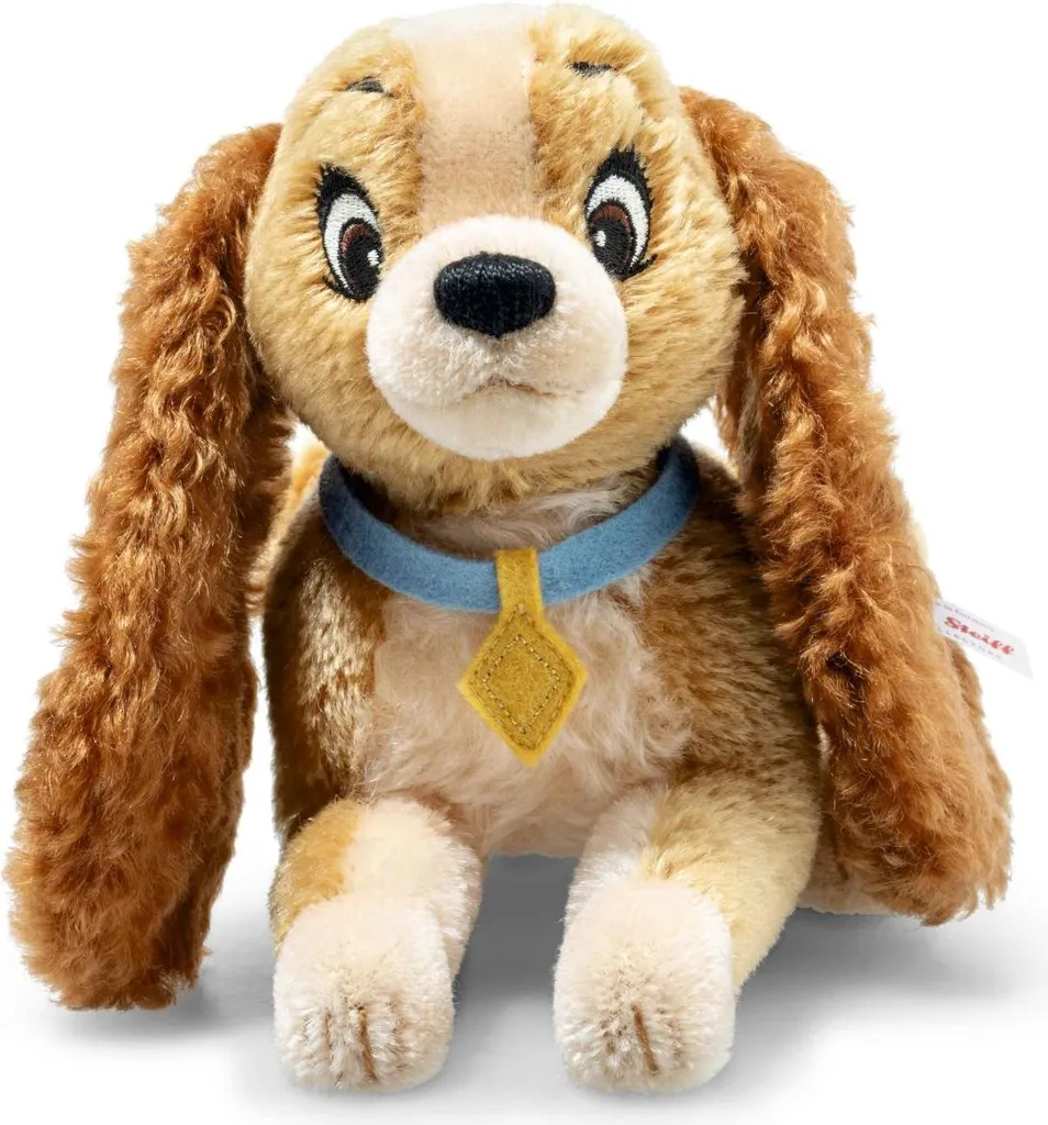 Steiff Disney Chien Lady RMS Marron - Peluche de Collection de Luxe