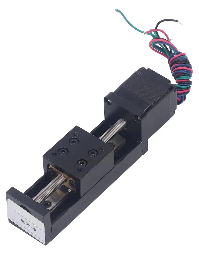 Module linéaire pour fraiseuse CNC DIY course 50mm avec barre en T28