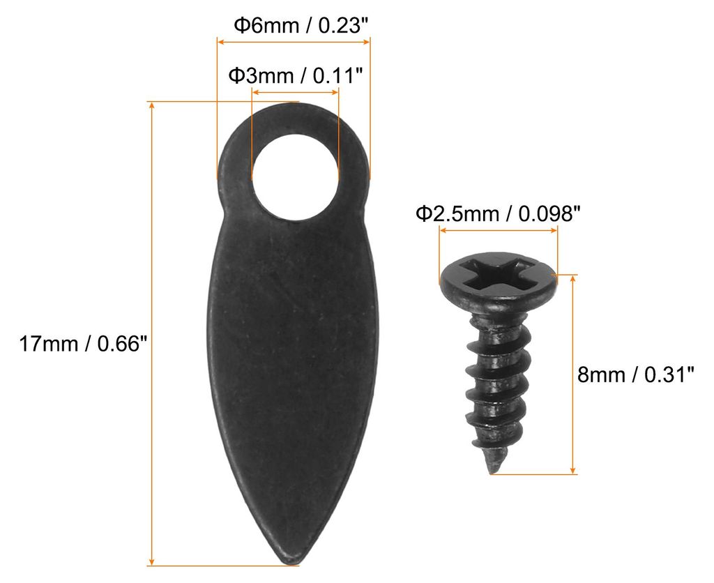 100 Stš¹ck Bilderrahmen Rš¹ckhalte Hardware Clips mit 100 Stš¹ck Schrauben Foto Rahmen Drehknopf Befestigungen Rš¹ckhalte Clip fš¹r das A...