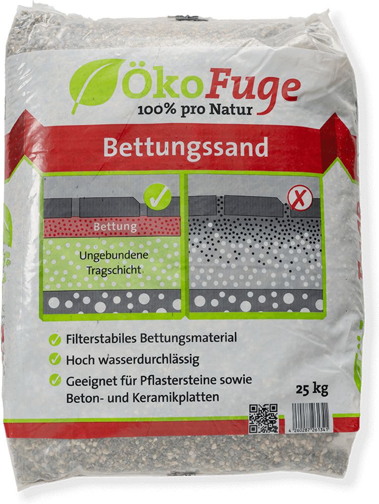 ÖKO FUGE Bettungssand, Körnung:0.1 - 5, Produktbild 