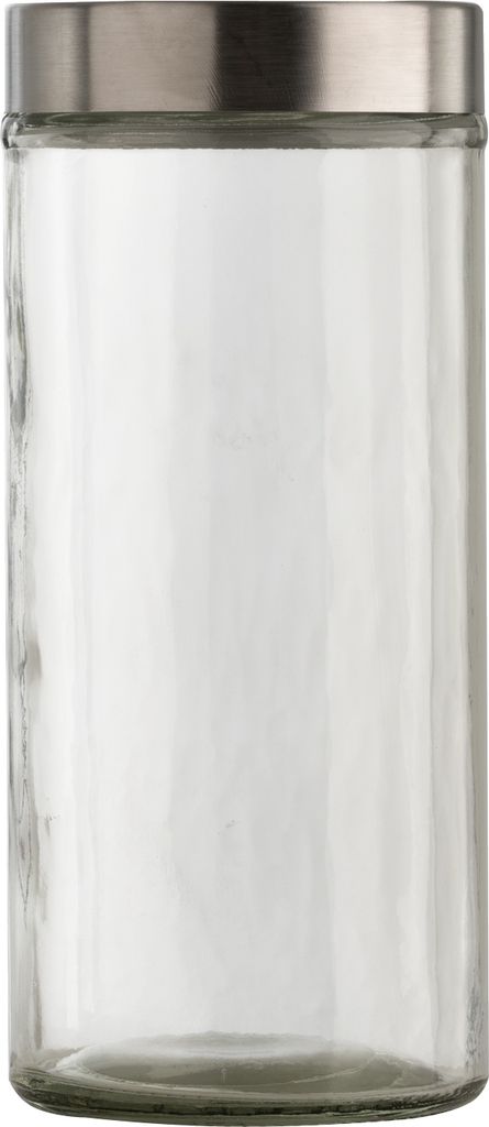 Vorratsglas - Glas - 1250 ml - mit Aluminiumdeckel Produktbild 