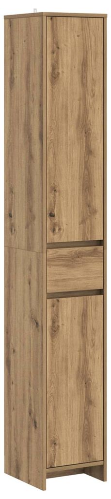 Mobili da bagno vidaXL in rovere Artisan, 30 x 33 x 190 cm, Immagine del prodotto 