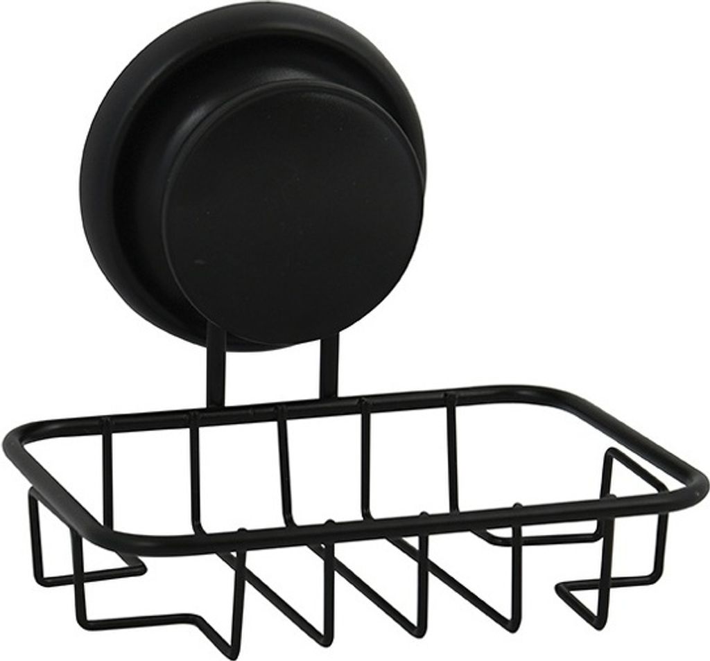 MSV Mega Saugnapf BLACK SEIFENSCHALE