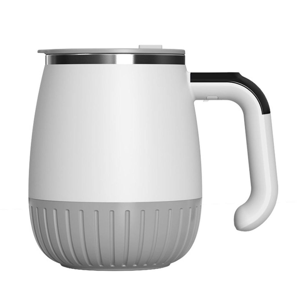 Selbstrührende Kaffeetasse, 380 ml, automatischer Magnetrührbecher, Kaffeebecher aus Edelstahl, wiederaufladbar, selbstmischende Becher für Kaff...