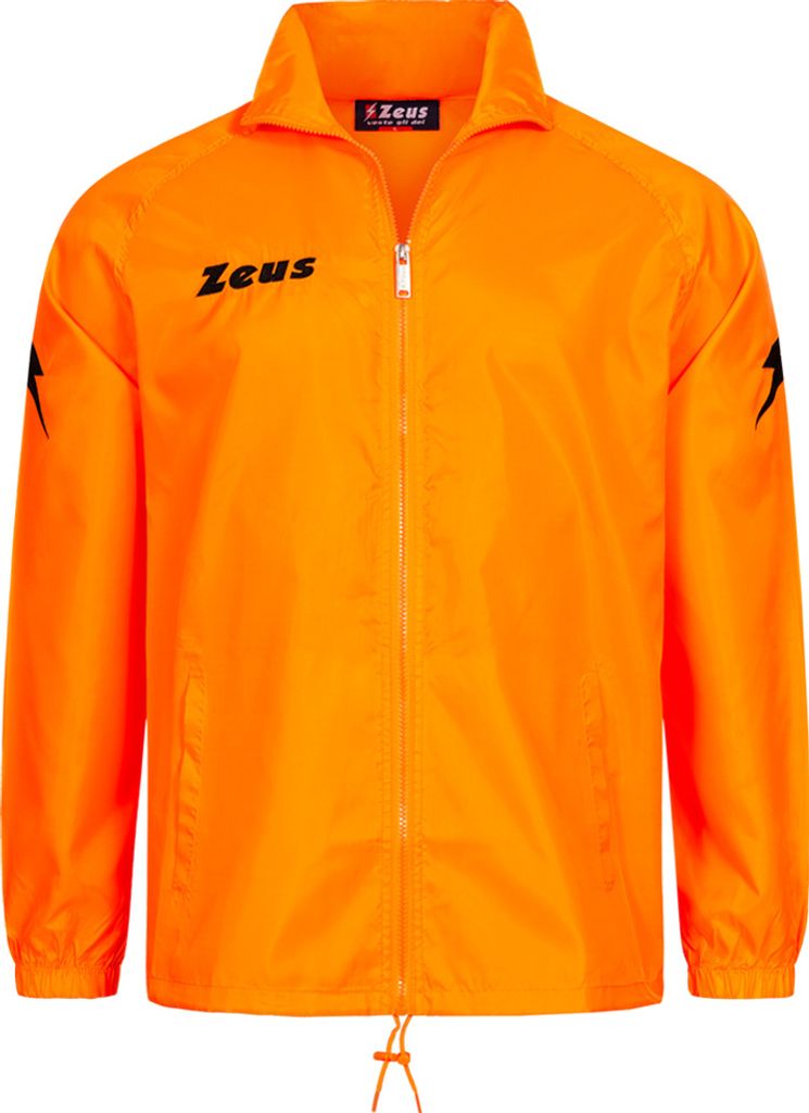 2XS ARANCIO FLUO|Zeus Regenjacke Neon Orange