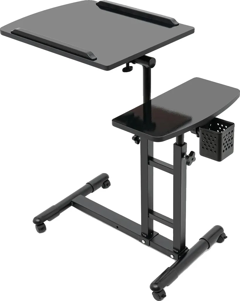 Table de tatouage ajustable noire style moderne - Desserte Tatoueur