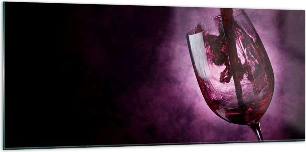 Bilder auf glas - Abstrakt alkohol flasche cocktail - 120x50cm - Glasbilder - Wandbilder - Kunstdruck - Wanddekoration aus Glas - Glas Bilder - Wan...