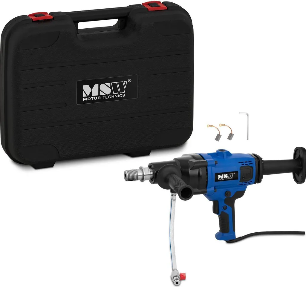 Carotteuse MSW 2000W : Vitesse 1900 tr/min pour Forage Béton Armé