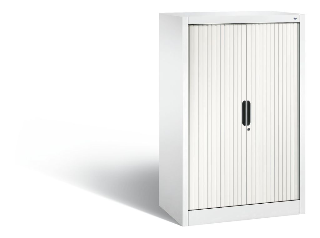 CP Omnispace Rollladenschrank verkehrsweiß 2 Fachböden 80,0 x 42,0 x 123,0 cm