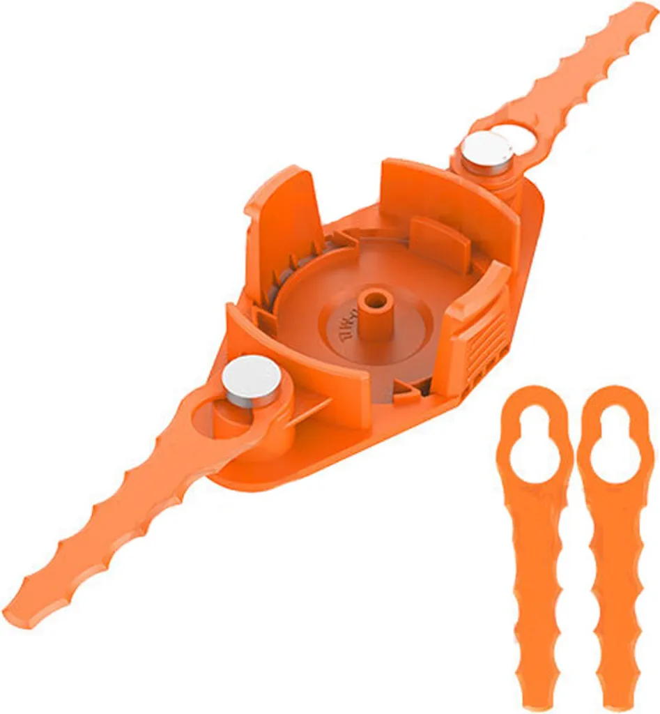 Kit INF 2 Testine Decespugliatore + Lame Nylon: Alta Efficienza