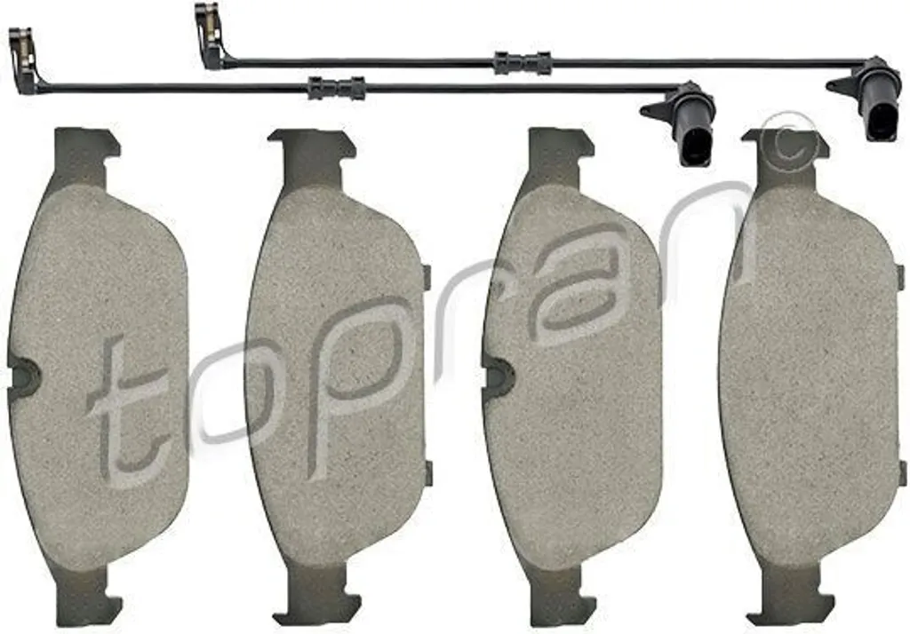Plaquettes de frein avant TOPRAN 115 101 pour Audi A6 A7 - OE 4G0698151B