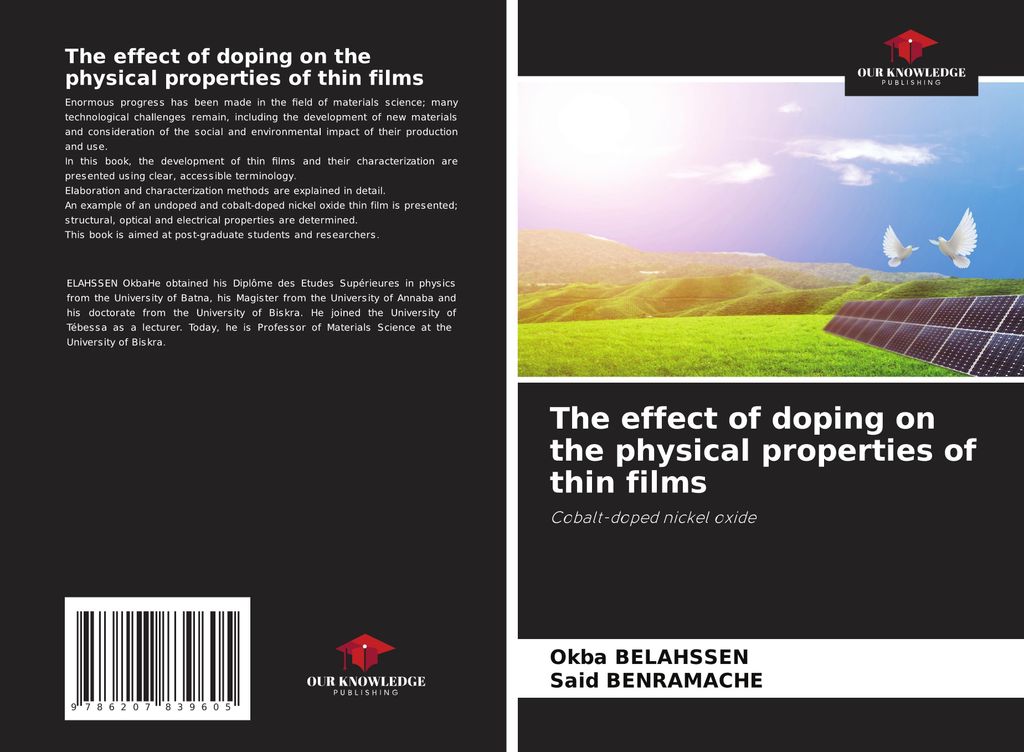 The effect of doping on the physical properties of thin films