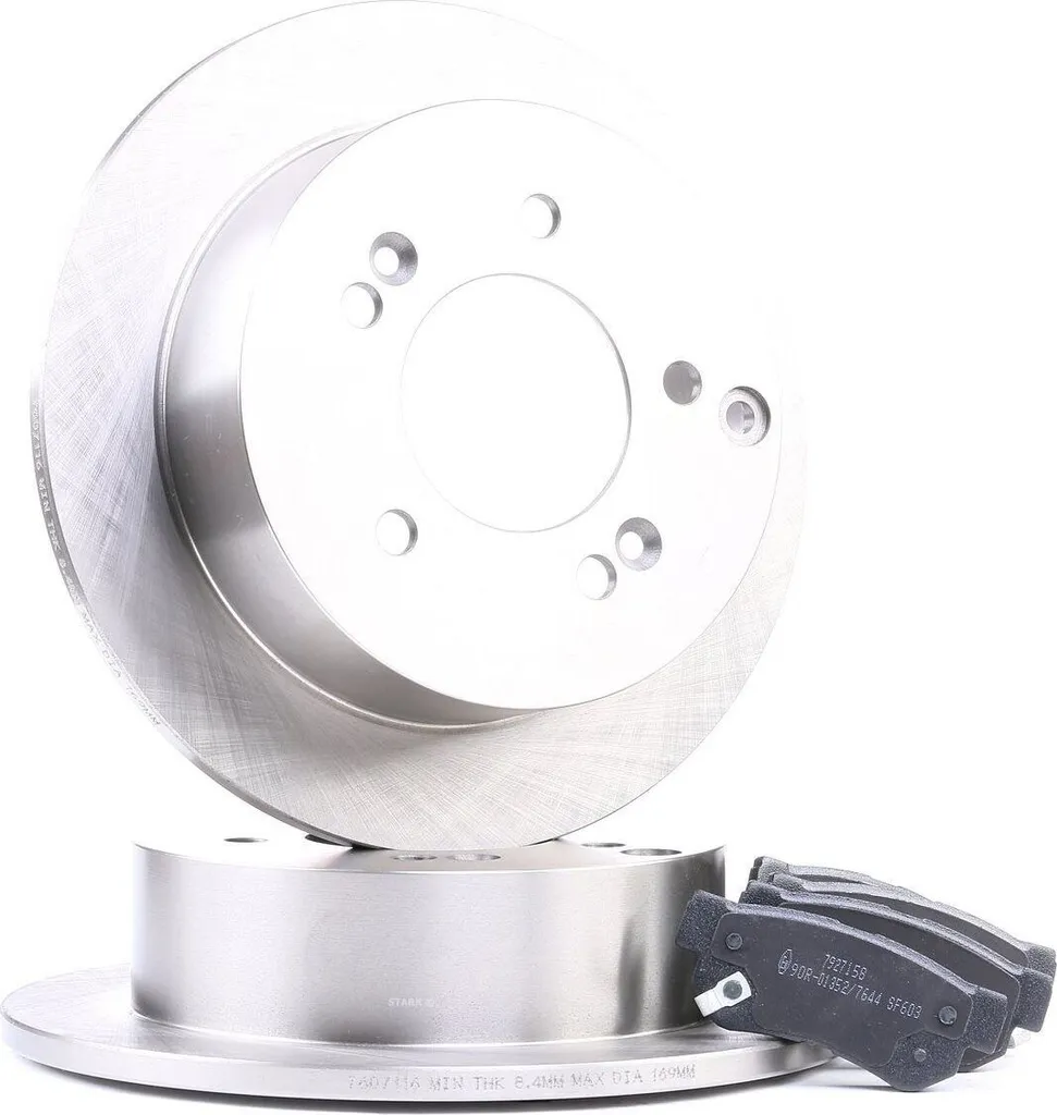 Jeu de disques et plaquettes de frein pour Hyundai Sonata V et Tucson