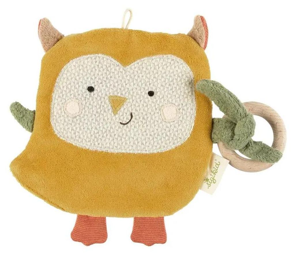 SIGIKID sigikid 39727 Knistertuch Eule, Green Collection