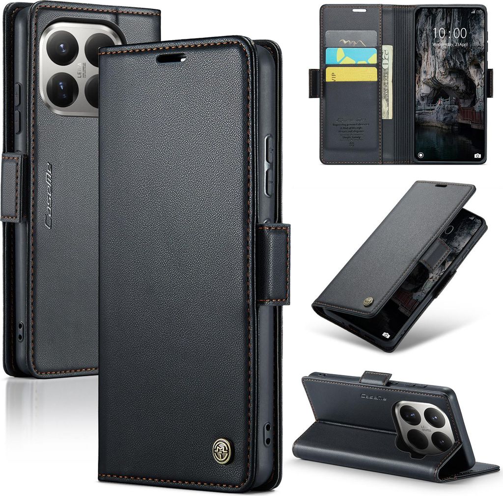Housse en cuir pour Xiaomi 15T Pro Portefeuille Porte-carte Image du produit 