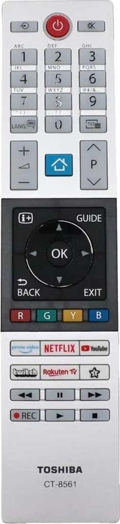 Telecomando per Toshiba 43QL5D63DAY 43U2063DG | Original Equipment