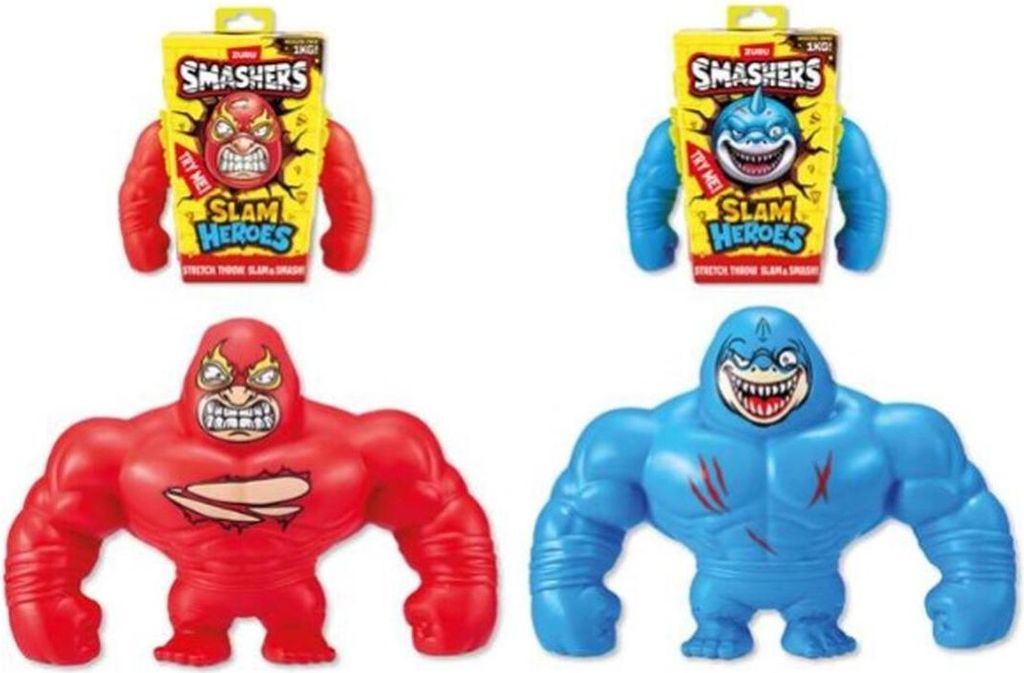 Smashers - Slam Hero - Figurine étirable - 1 pièce Image du produit 