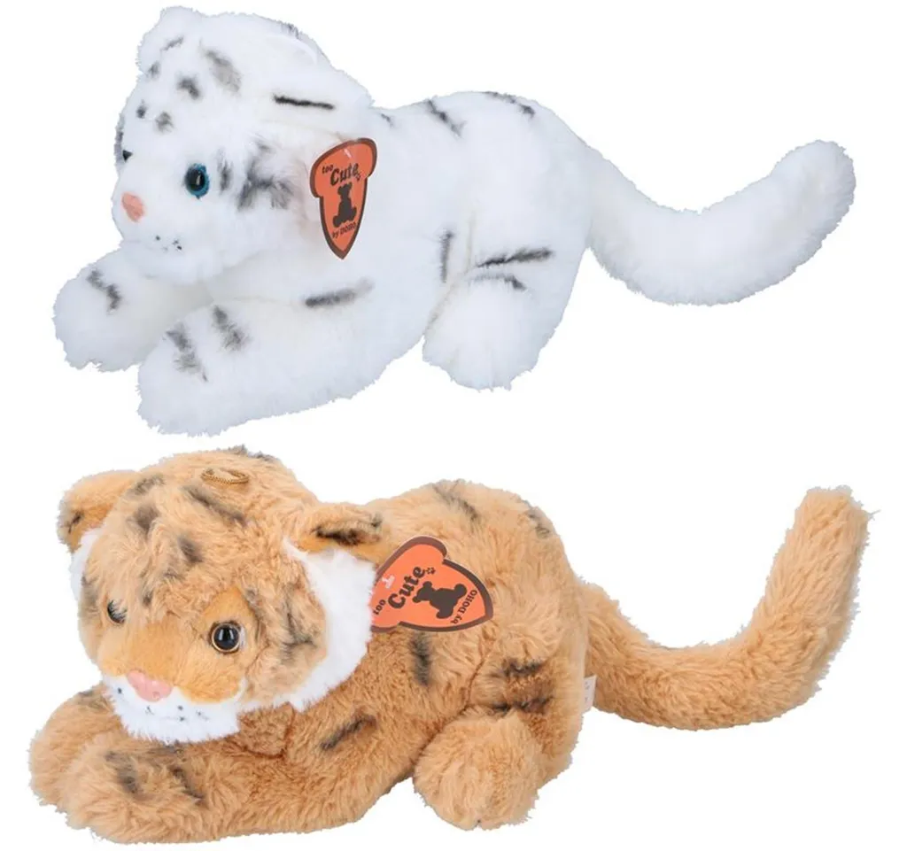 Tigre en peluche Eddy Toys 30 cm anti-allergique pour nuit sereine
