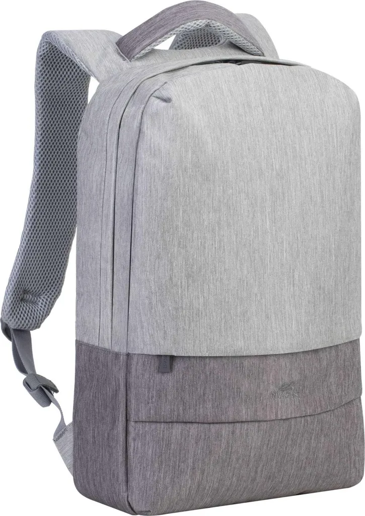 Sac à dos Rivacase 7562 gris pour ordinateur portable 15.6 Antivol
