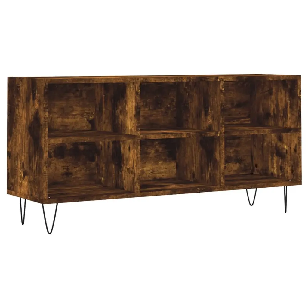 Offerta Mobile TV Legno Rovere Fumo 103,5x30x50 cm - Salvaspazio