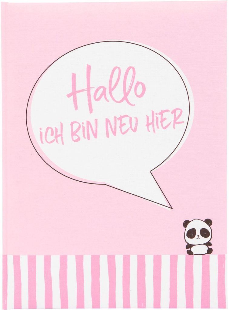 Goldbuch Babytagebuch Ich bin neu hier Rosa 21x28 cm