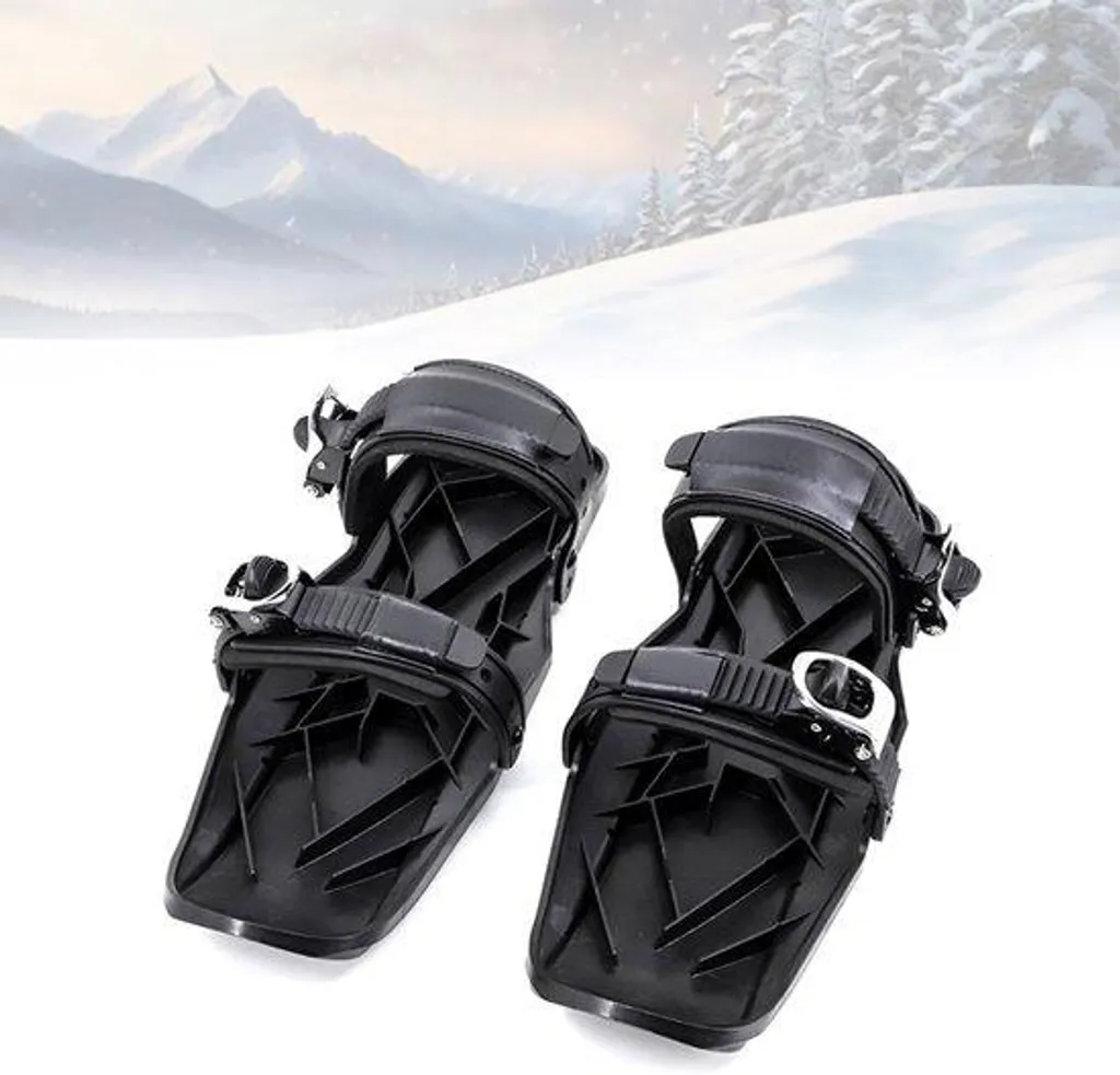 Chaussures de ski courtes pour adultes taille unique 35-48 avec sac